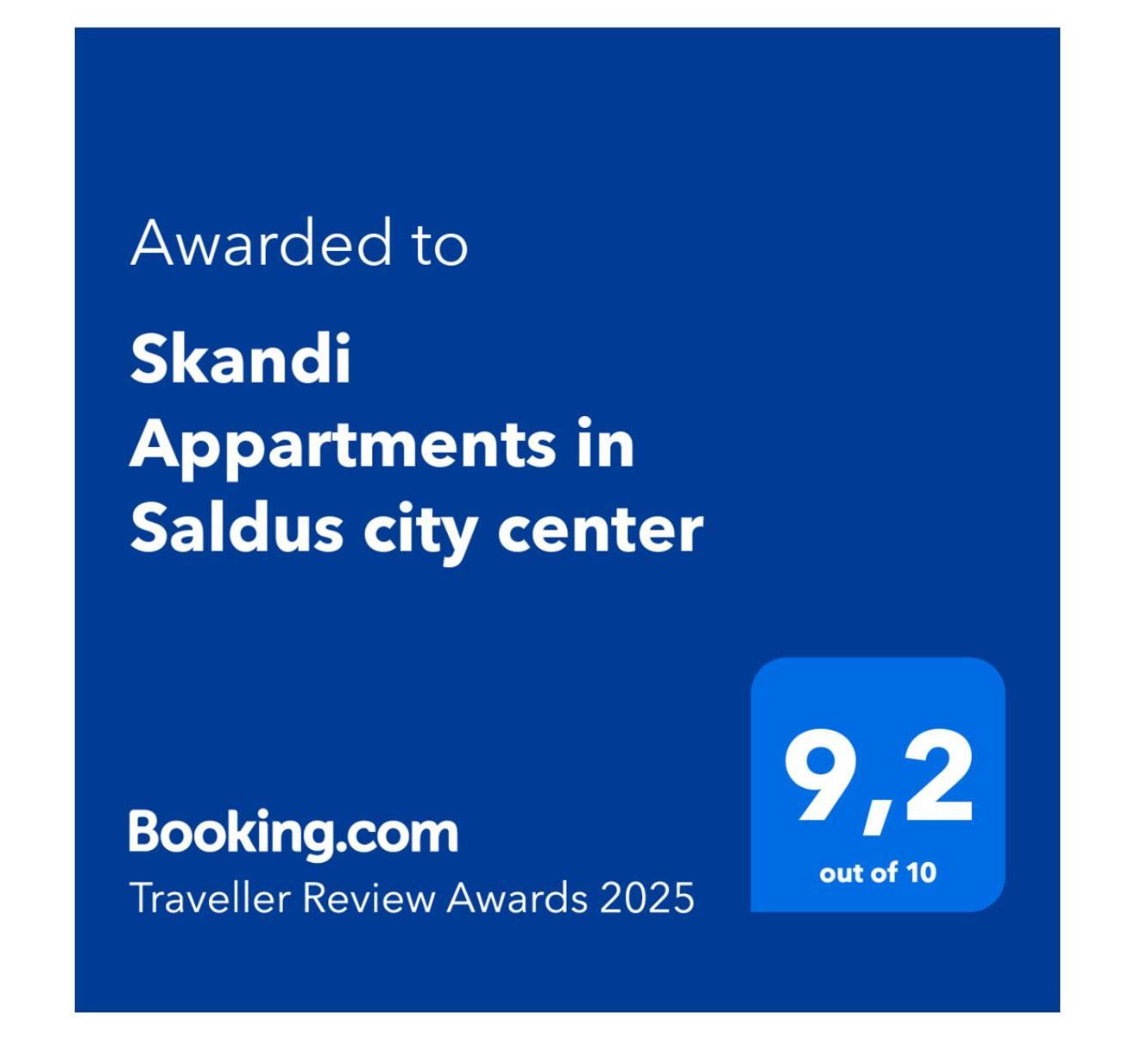 Skandi Appartments In Saldus City Center Ngoại thất bức ảnh